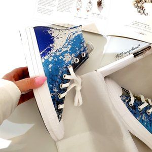 Converse Chuck Taylor All Star Hybrid Shimmer & Shine Hi Tops